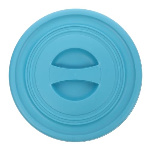 HIAKDOFT Tapa De Cubo De Plastico Tapa del Contenedor De Almacenamiento Sellar La Tapa del Cubo Sellar Tapas Solo Tapas De Cubos De Basura Tapa De Cubos De Almacenamiento El Plastico Azul