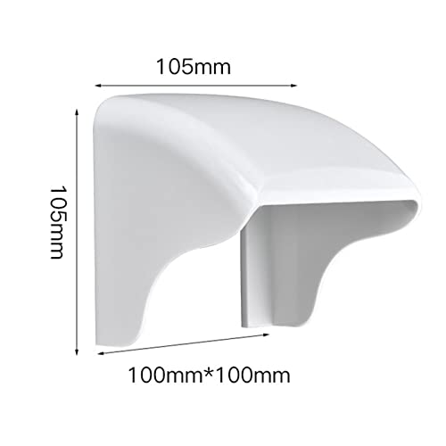 Image of VELURA Outdoor Socket Waterproof Box Electrical Outlet Cover for Workshop White|Switch Plates & Outlet Covers| Home Improvement |Home & Garden