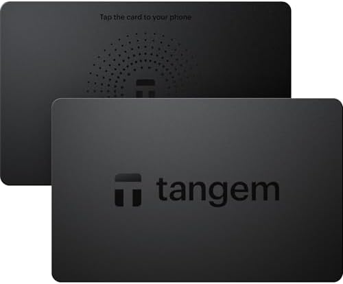 TANGEM Wallet Pack of 2 - Secure Crypto Wallet - Trusted Cold Storage for Bitcoin, Ethereum, NFT's & More Coins - 25 Years Warranty