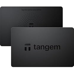 TANGEM Wallet Pack of 2 - Secure Crypto Wallet - Trusted Cold Storage for Bitcoin, Ethereum, NFT's & More Coins - 100% Offline Hardware Wallet
