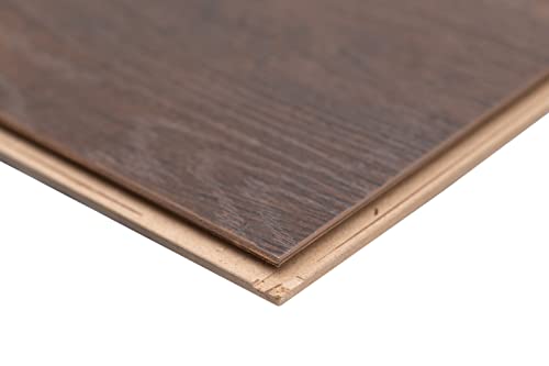 Msi Ridgemont 7 In. X 48 In. Waterproof Laminate Wood Flooring, Hybrid Rigid Core Flooring, Laminate Tile, Click Lock Floating Floor, Laminate Planks, Wood Grain Finish, 17.9 Square Feet, Ozark Valley #TOP4