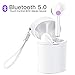 Produktbild Bluetooth Kopfhörer Aoslen In Ear Kabellos Kopfhörer Touch Control TWS Bluetooth 5.0 Headset Noise Cancelling Ohrhörer mit Mikrofon und Tragbare Ladehülle - Weiß