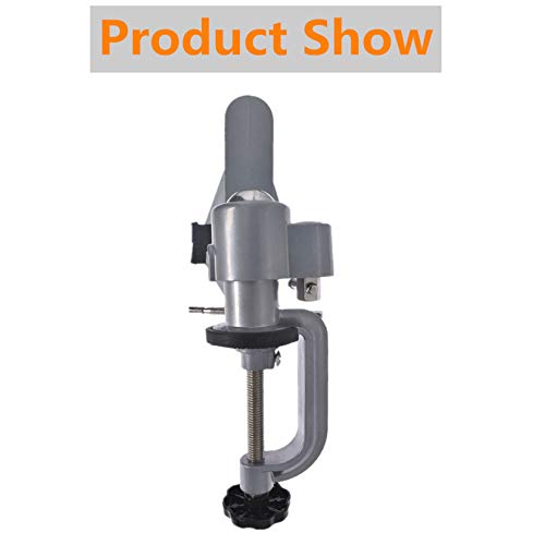 Findmall DOES NOT APPLY Universal Table Vise 3 Aluminum Swivel 360 Degrees Rotating thumb #3