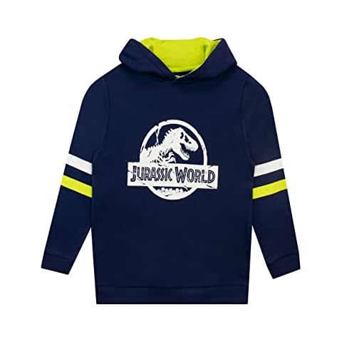 Jurassic World Sudadera con Capucha Azul para Niños Cover