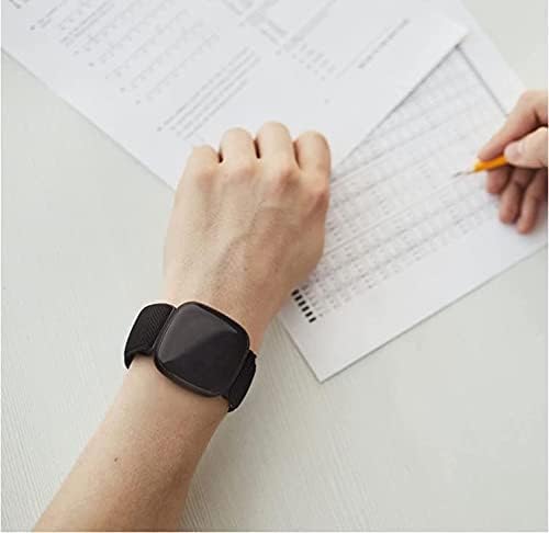 Miniatura 6 de Paquete de 8 bandas elásticas compatibles con Fitbit Versa 3 y Fitbit Versa 4, Fitbit Sense y Fitbit Sense 2, pulsera deportiva ajustable de nailon