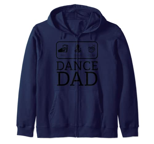 Funny Dance Dad | Pay Drive Clap - Camiseta de regalo para padres Sudadera con Capucha