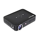  DLP HD 4K Projector Smart Wireless Same Screen Projector 1000 lumens White Gold(All Black)
