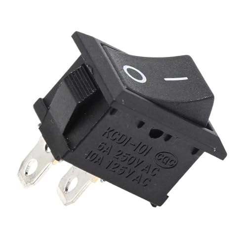 Interrupteur à bascule KCD1 2 pin pour réparer les lampes et petits appareils de la maison