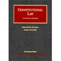 Constitutional Law - 15th (Fifteenth) Edition B001EGP81U Book Cover
