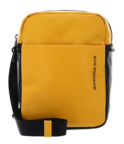 Sac Mandarina Duck jaune Duck Yellow : l'élégance d'une toile enduite éco légère
