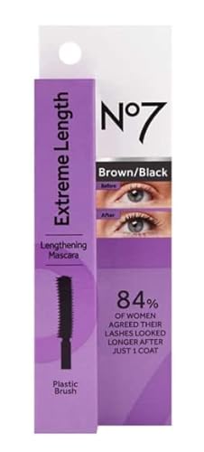 No7 Boots Extreme Length, Braun/Schwarz, 7 ml, 1 Stück
