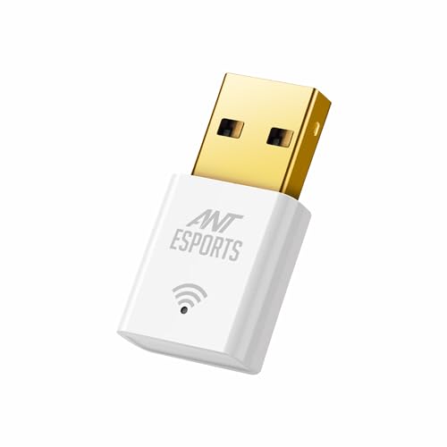 Ant Esports AE300D 300mbps Wi-Fi + DVR USB 2.0 Mini Dongle for Desktop Laptop PC I 2.4Ghz I WiFi 4 802.11N