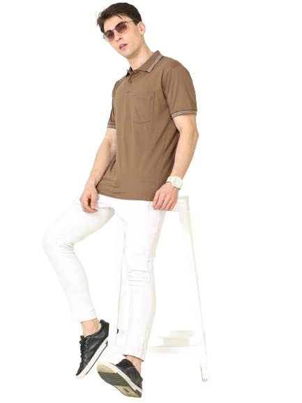VMP Mens Casual Tshirt(Polo Neck)