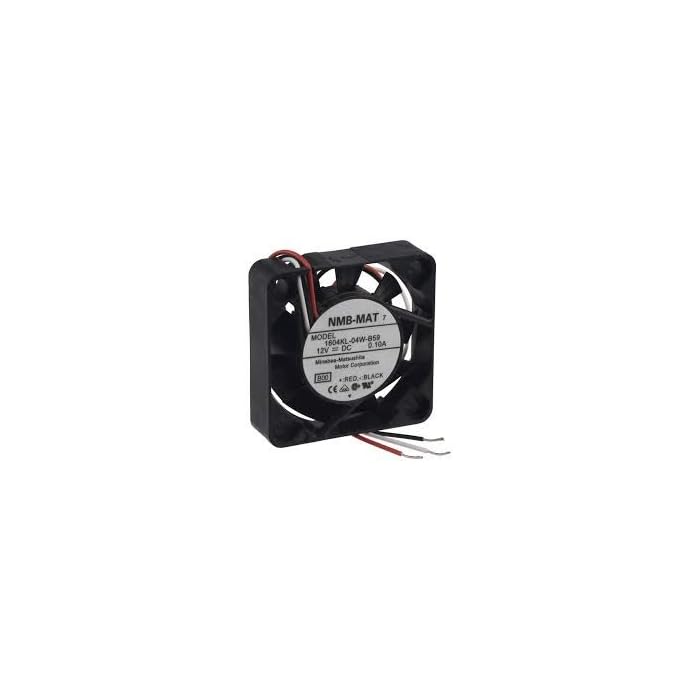 Buy NMB TECHNOLOGIES 1604KL04WB59B00 DC Fans DC Axial Fan, 40x10mm, 12VDC, 6CFM, Rib, Lock