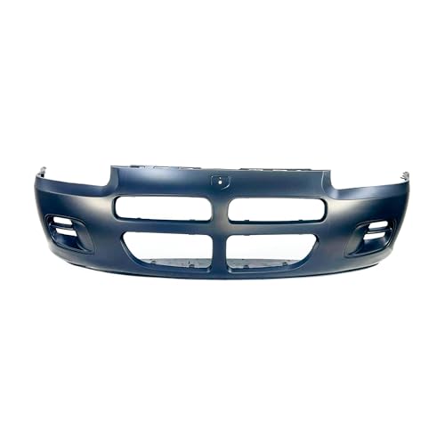 Image of FitParts Compatible with Dodge Stratus 2001-2003 Front Bumper Cover | Primed, Without Fog Light Holes, Sedan, Ready to Paint, OEM 4805251AB, CH1000324