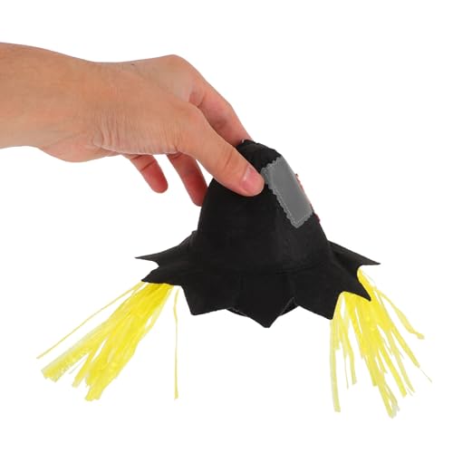 Sombrero espantapájaros para perros pequeños Halloween miniatura 5