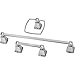 Bath Accs Kit 3pc Chrome