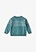 Stellou & friends 100% Cotton Knit Norwegian Jacquard Design Baby Toddler Boys Girls Long Sleeve Cardigan Sweater (Sage Teal, 9-12 Months)