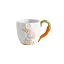 White with Carrot Handle