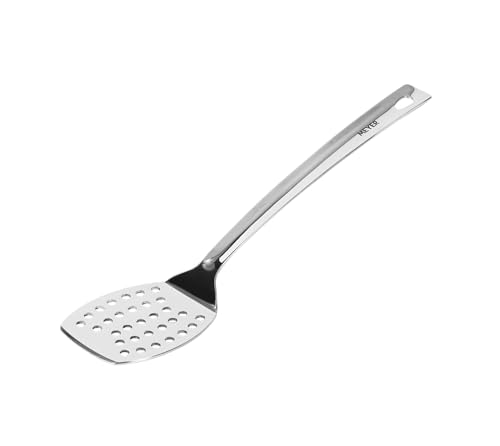 Image of Meyer Stainless Steel Slotted Turner for Dosa, Roti, Omlette, Paranthas, PavBhaji, Breads | Kitchen Tools for Home, 33cm