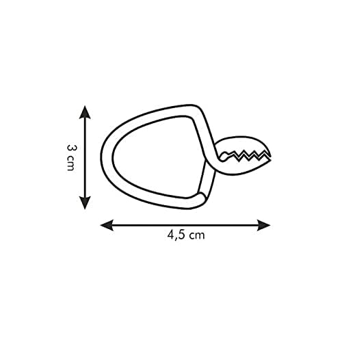 Tescoma Multi-Purpose Clip-12 Pcs Presto, Assorted, 15.4 x 8.5 x 1.2 cm