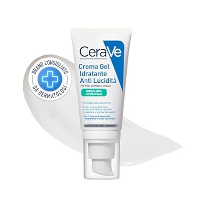 CeraVe Gel-Crema Hidratante Oil Control, Para Piel Mixta a Grasa, Protege, Hidrata, Controla el Brillo, Acabado Mate No Graso, Con Ácido Hialurónico, Ceramidas y Niacinamida | Ya disponible en tu tienda friki favorita! En mundofriki.es!
