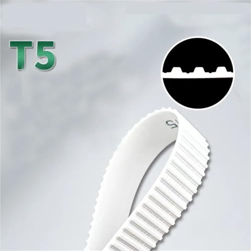 Courroie de distribution T5 polyuréthane blanche ouverte pas 5mm largeur 30mm - 4