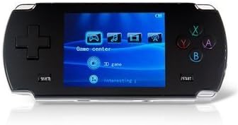 Dingoo A330 Retro Gaming Console Handheld 8 16 32bit 3D Emulator Video Game Player LCD 2.8 inch(Black) support DINGUX system/ dingoo a320 upgrade version