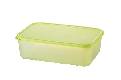 Image of LocknLock Fresh-Block Plastic Food Storage Container | Produce Storage Containers for Fridge | Vegetable & Fruit Storage Containers for Fridge, Storage, Microwave & Dishwasher Safe, 3.2L