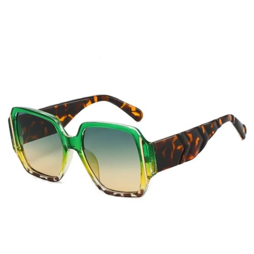 Lunettes de soleil carrées rétro femme : l'accessoire léopard stylé pour vos terrasses d'été