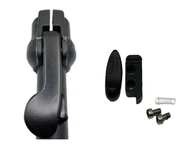 YAMTECHAovo Pro Electric Scooter Folding Clip Stem Folding Lock Mechanism Aovo M365 Stem Lock Clasp Replacement Spare Parts for Aovo Models Perfect Size for Aovo Pro Scooter, Aluminium