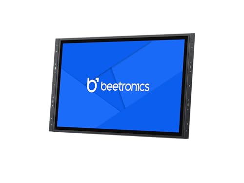 Image of Beetronics 24 Inch Touchscreen Monitor | Full HD 1080p | 24TS7M - Industrial-Grade, Professional 10-Point Multi Touch Display for PC, Mac, Linux - HDMI, DisplayPort, USB-C, VGA Inputs