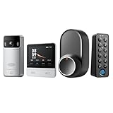 【セット買い】 SwitchBot テレビドアホン スマートロックUltra 指紋認証セット - インターホン スイッチボット 遠隔確認 工事不要 盗難防止 ワンタッチで解錠