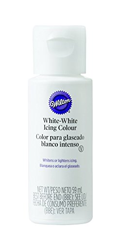 Wilton - Color para glaseado blanco intenso, Colorante, 59 ml