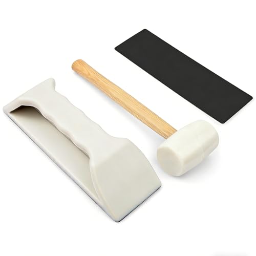 Floor Gap Fixer Tool – Nylon Plank Grabber with Mallet