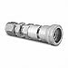 SS-QC6-B1-600 | Swagelok QC Series Quick Connect, QC6 Bulkhead Body (Valved) x 3/8" Tube : OD Compression, 316 Stainless