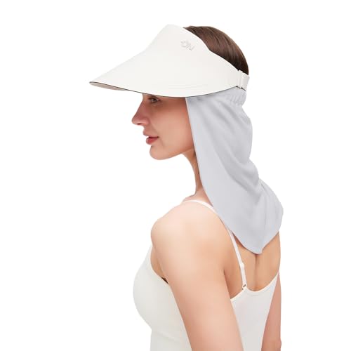 Unisex Neck Gaiter,Sun Protective Neck Drape,Neck Shade,UV Cap Drape,Sun Protection 2 in 1 UV Face Cover,UPF 50+ 5