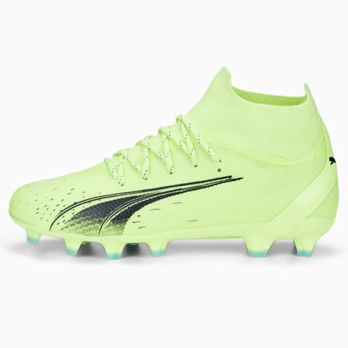 PUMA - Juniors Ultra Pro Fg/Ag Shoes, Size: 6 M US Big Kid, Color: Fizzy Light/Parisian Night/Blue Glimmer