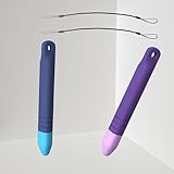 Stylus for Kids 2PCS, Universal Stylus Pens Compatible with Amazon Fire HD Tablet for Kids, Kindle, iPad/iPhone All Capacitive Touch Screens(Purple+Blue)