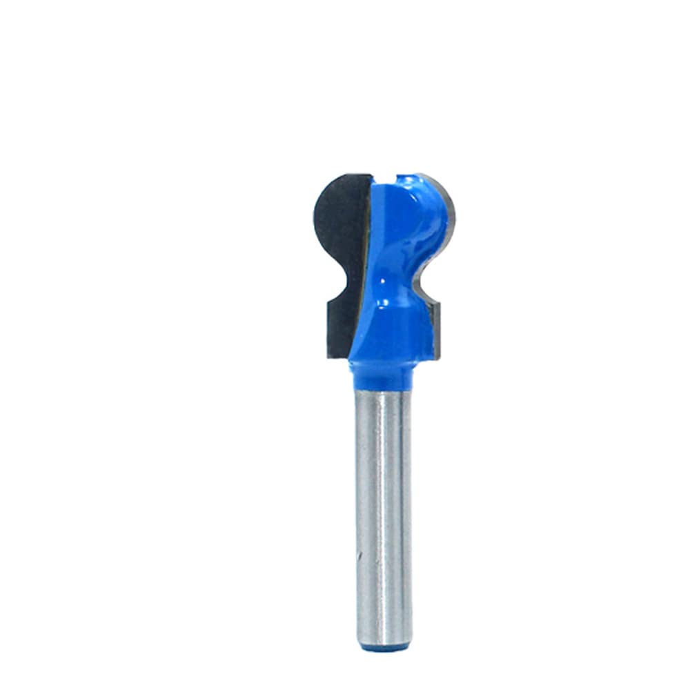Router Bit,Milling Cutter,Bearing Guided Router Cu Milling Cutter,Drawer Pull Router Bit, 1/4 Inch Shank Finger Grip(1in)