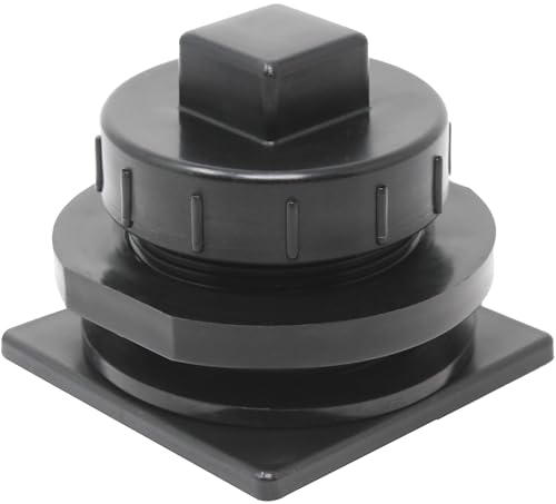 Stock Tank Drain Plug Compatible with Rubbermaid Commercial Stock Tanks - 1 Pack