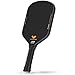 JOJOLEMON Pickleball Paddles Featuring a Raw Carbon Fiber Paddle Face and 16mm Power Polymer Core Pickleball Rackets Designed for Spin and Consistency