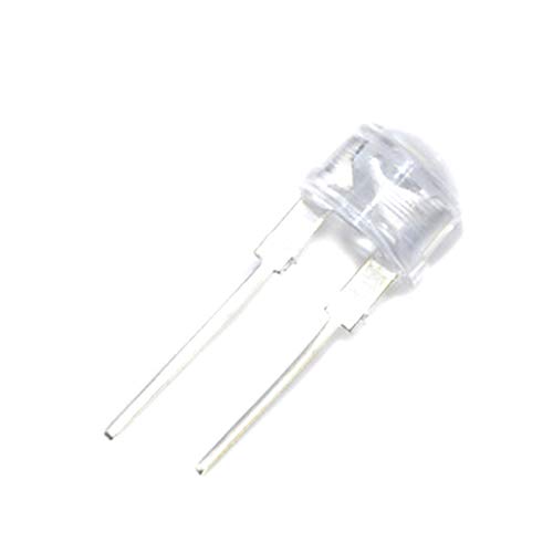 1000PCS/LOT 8mm Straw hat LED lamp Bead are White Light 0.5W F8MM Power 0.5W hat Light-Emitting diode