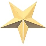 Medalla de estrella decorativa: su diseño creativo en forma de pentagrama le dará a su hogar un nuevo aspecto, decorativo y especial, medalla de estrella