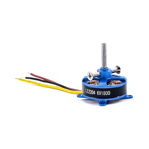 Moteur brushless L2204 1800kV à haute poussée pour avion KT 2-3S