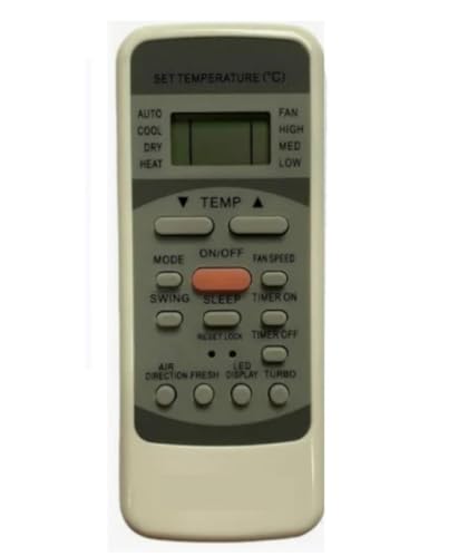 Ethex® Air Conditioner Remote Compatible for Frosty Split/Window AC Remote Control (Please Match The Image with Your Old Remote) (AC-12)