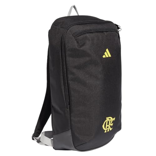 Mochila do Flamengo CRF Adidas 21 Litros Preta Com Amarelo