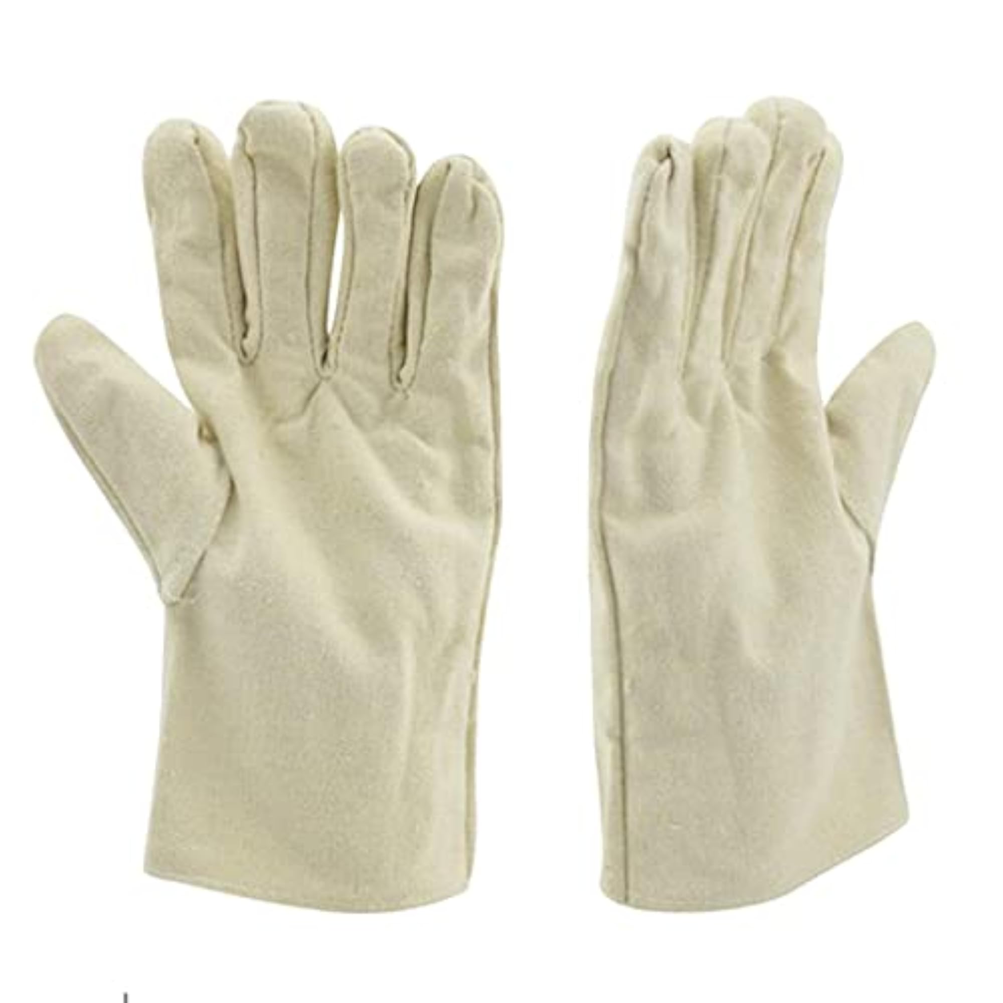 Durable Anti-Slip Canvas Garden Gloves, Safety Grip