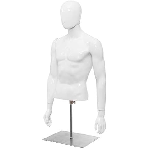 GiantexUK Half Body Male Mannequin Cover