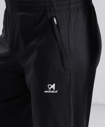 Asioka 131/16 Pantalón Chándal, Unisex Adulto, Negro, XL - imagen 2
